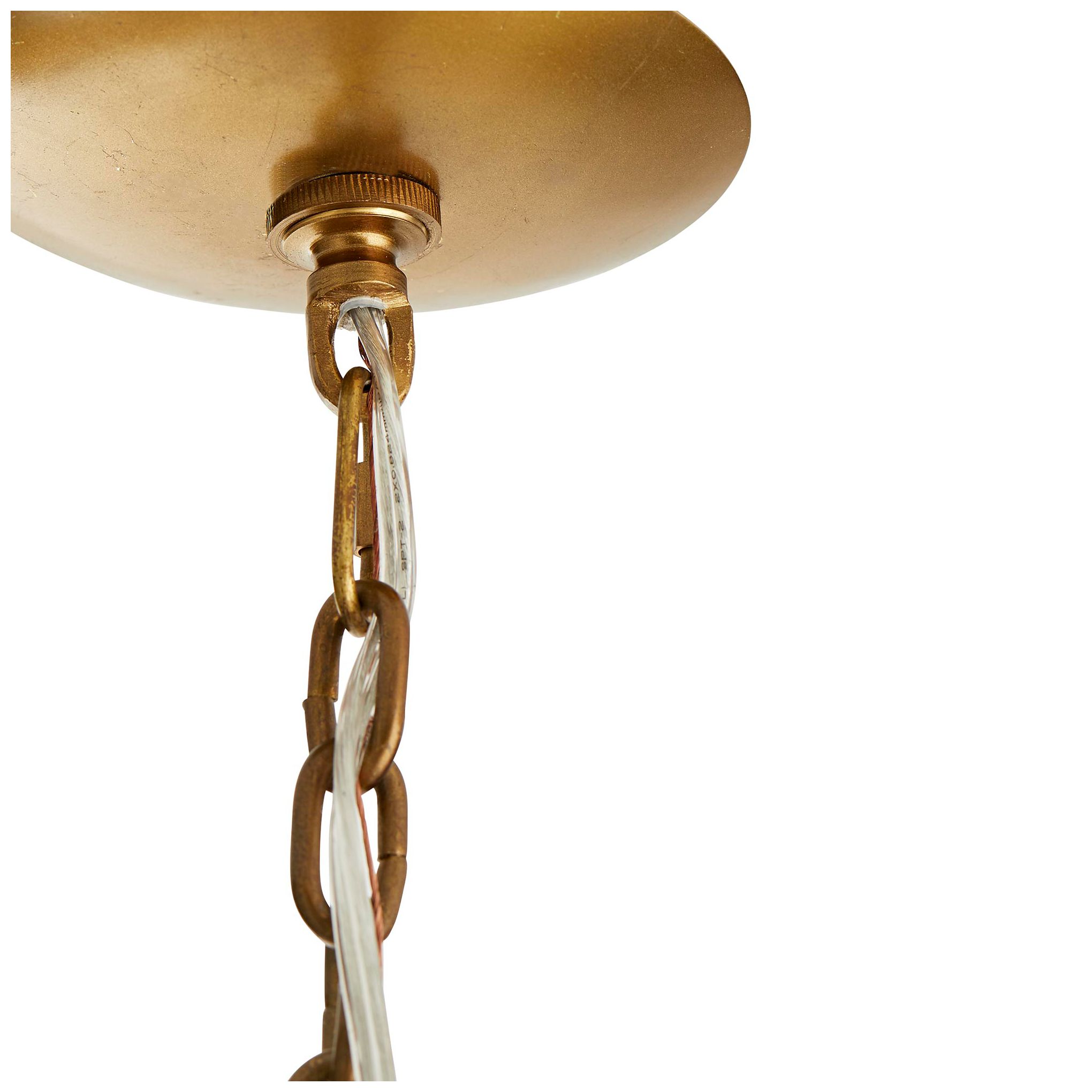Arteriors Home Nolan 30" Wide Vintage Brass Pendant Light