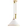 Arteriors Home Norfolk 20 1/2"W Antique Brass Pendant Light