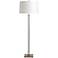 Arteriors Home Norman Glass and Vintage Brass Floor Lamp