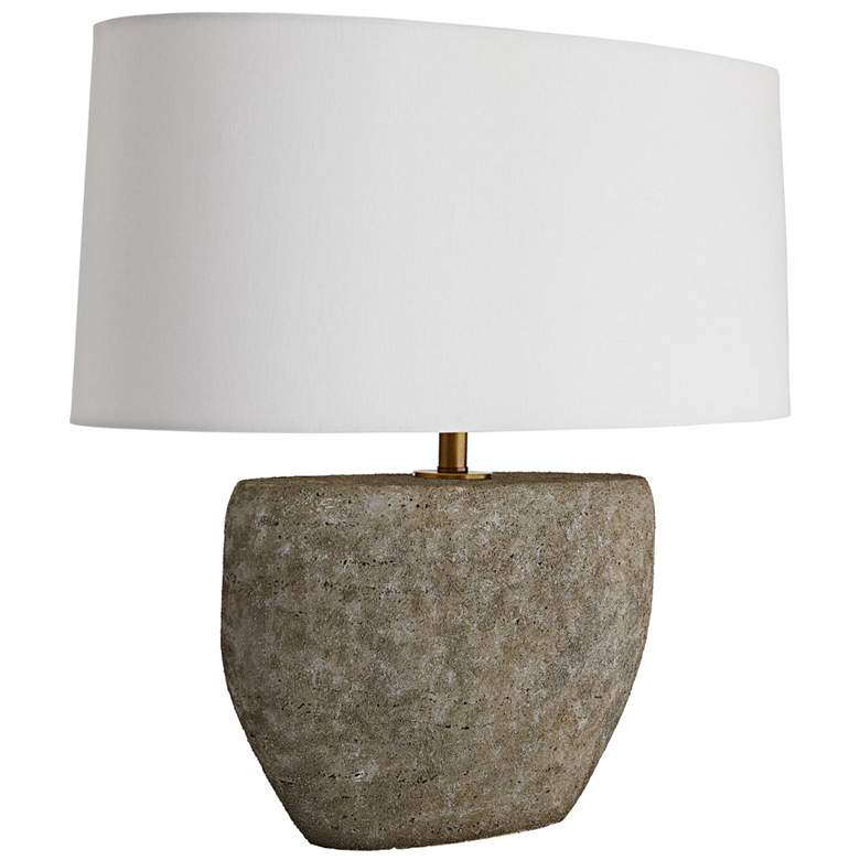 Image 2 Arteriors Home Odessa 26" Fossil Brown Table Lamp more views