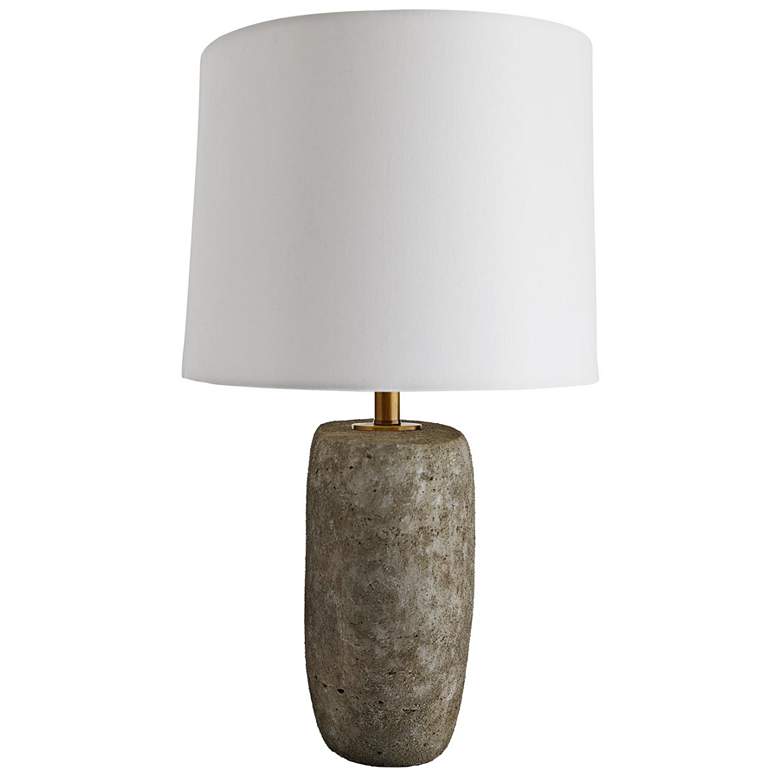 Image 4 Arteriors Home Odessa 26" Fossil Brown Table Lamp more views