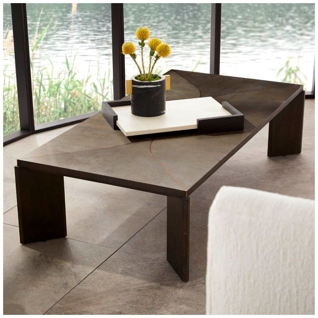 Arteriors Home Odin Ivory Wood Rectangular Tray