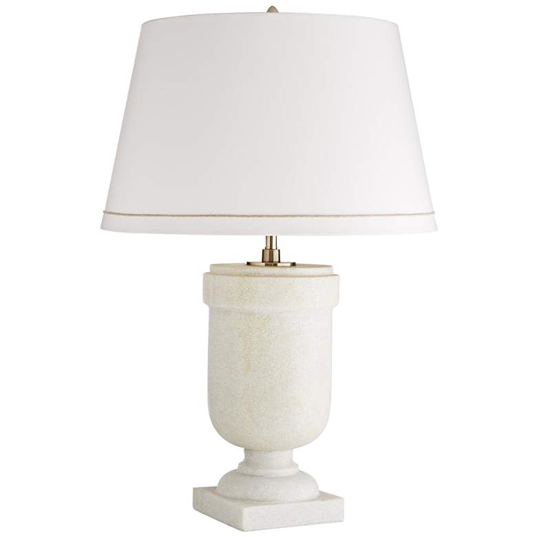 Image 1 Arteriors Home Odysseus Faux Marble Urn Table Lamp