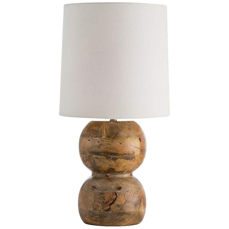 Image 1 Arteriors Home Orlenda Waxed Wood Table Lamp