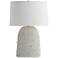 Arteriors Home Orrick Glossy White Tall Table Lamp