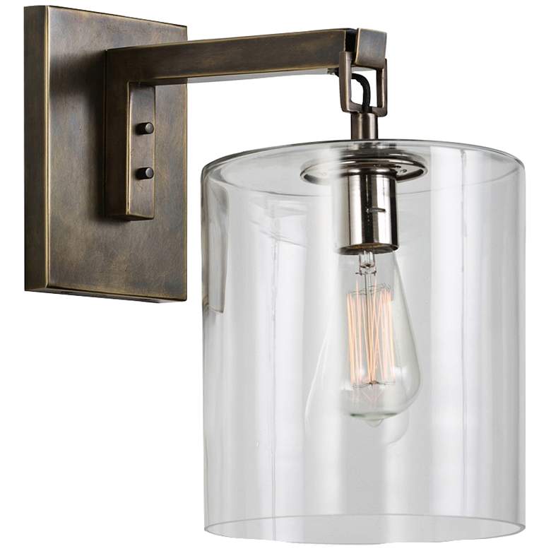 Image 1 Arteriors Home Parrish 15" High Bronze Wall Sconce