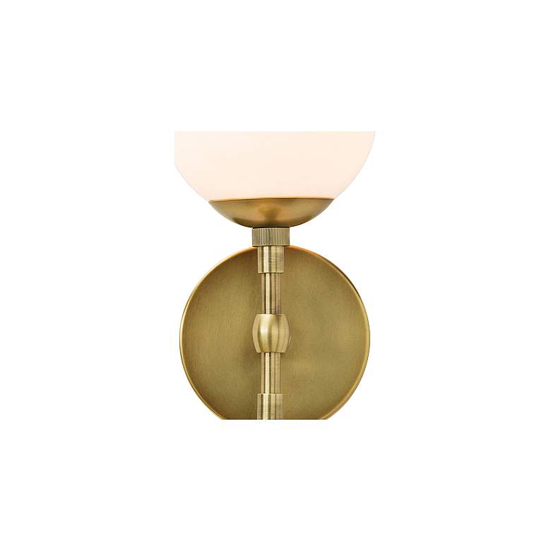 Image 3 Arteriors Home Polaris 17" High Antique Brass Wall Sconce more views