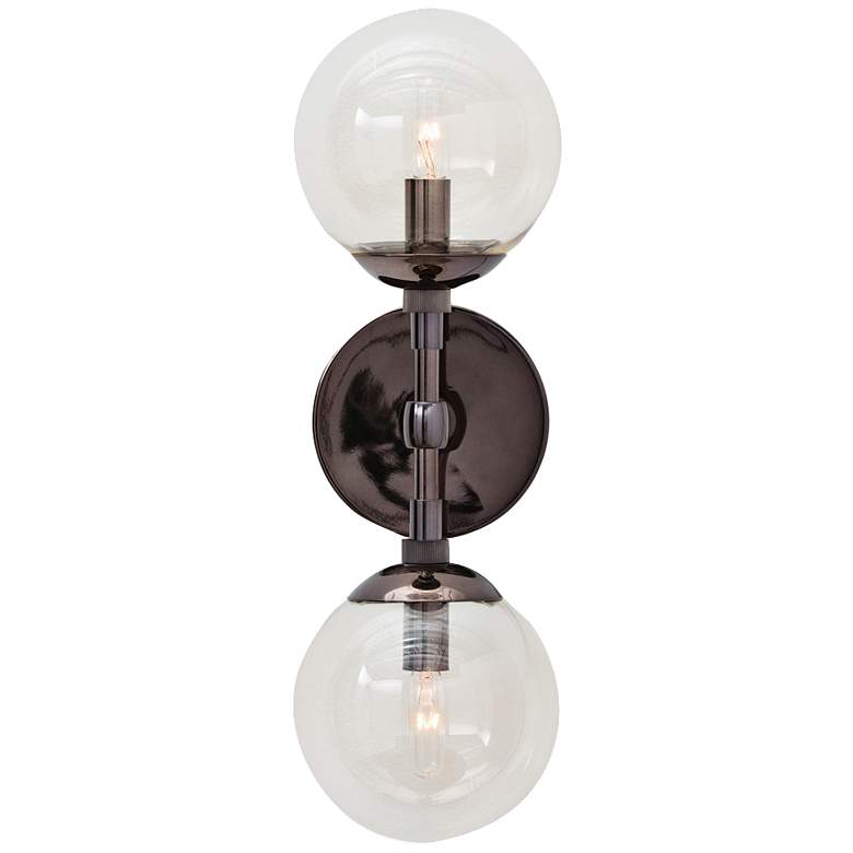 Image 1 Arteriors Home Polaris 17 inch High Brown Nickel Wall Sconce