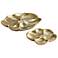 Arteriors Home Poppy Antique Brass Containers Set of 2