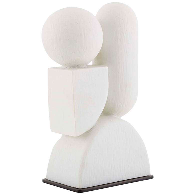 Image 1 Arteriors Home Poza 15 inch High Ivory Riverstone Sculpture