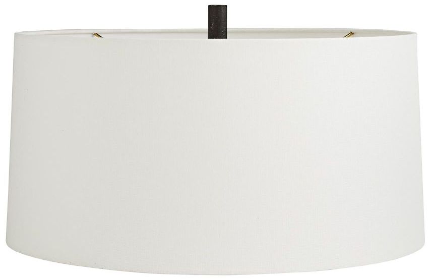 Image 6 Arteriors Home Prague 29 1/2" Blackened Metal Column Table Lamp more views