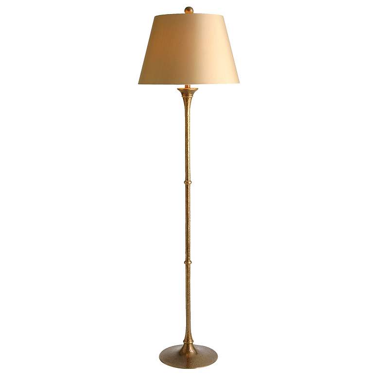 Image 1 Arteriors Home Remy Vintage Brass Floor Lamp