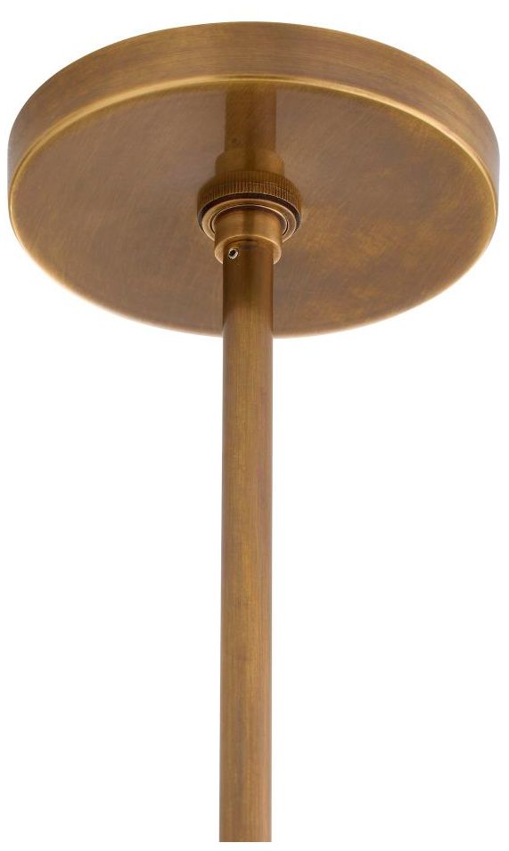 Arteriors Home Rex 19" Wide Antique Brass Modern Star Pendant