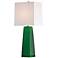Arteriors Home Roma Emerald Cased Glass Table Lamp