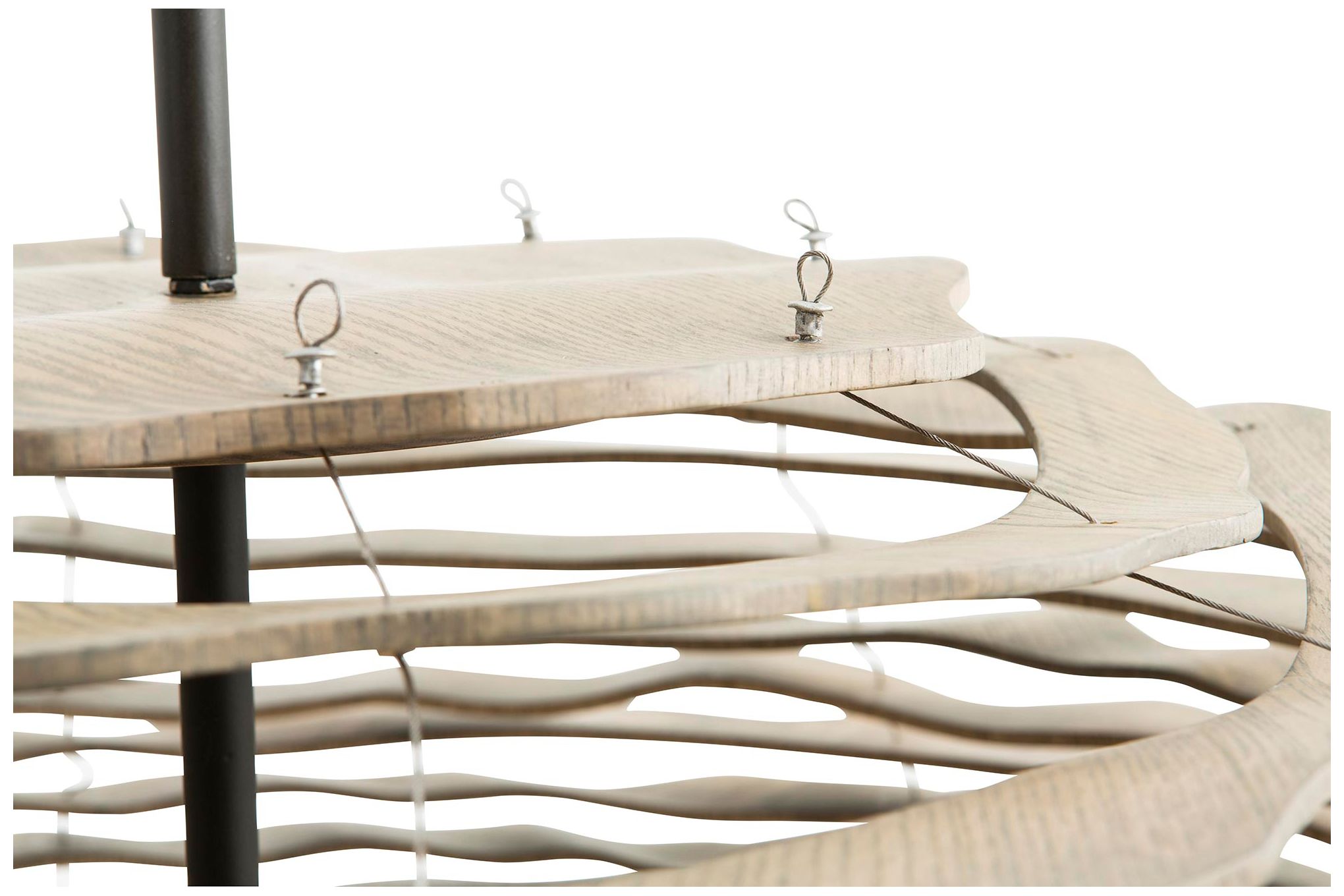 Image 6 Arteriors Home Rook 24" Wide Natural Wood Pendant Light more views