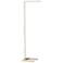 Arteriors Home Salford Polished Nickel Metal LED Floor Lamp