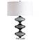 Arteriors Home Shadow Gray Cased Glass Buffet Lamp