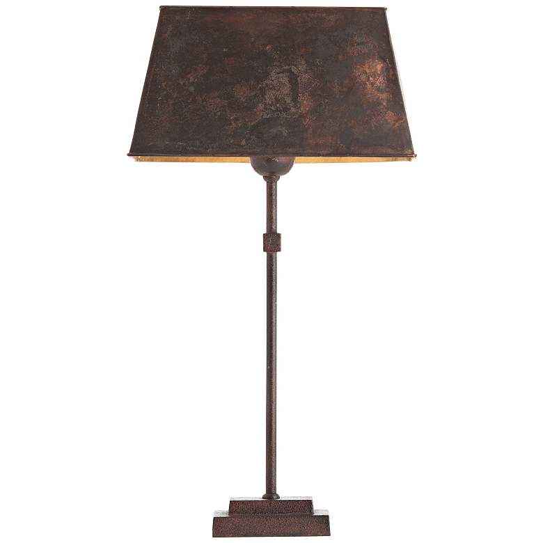 Image 1 Arteriors Home Stewart Rust Iron Table Lamp