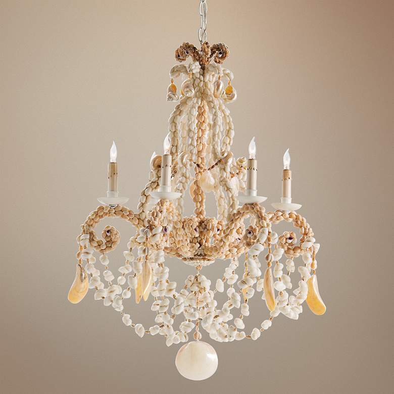 Image 1 Arteriors Home Strasbourg Seashell Chandelier