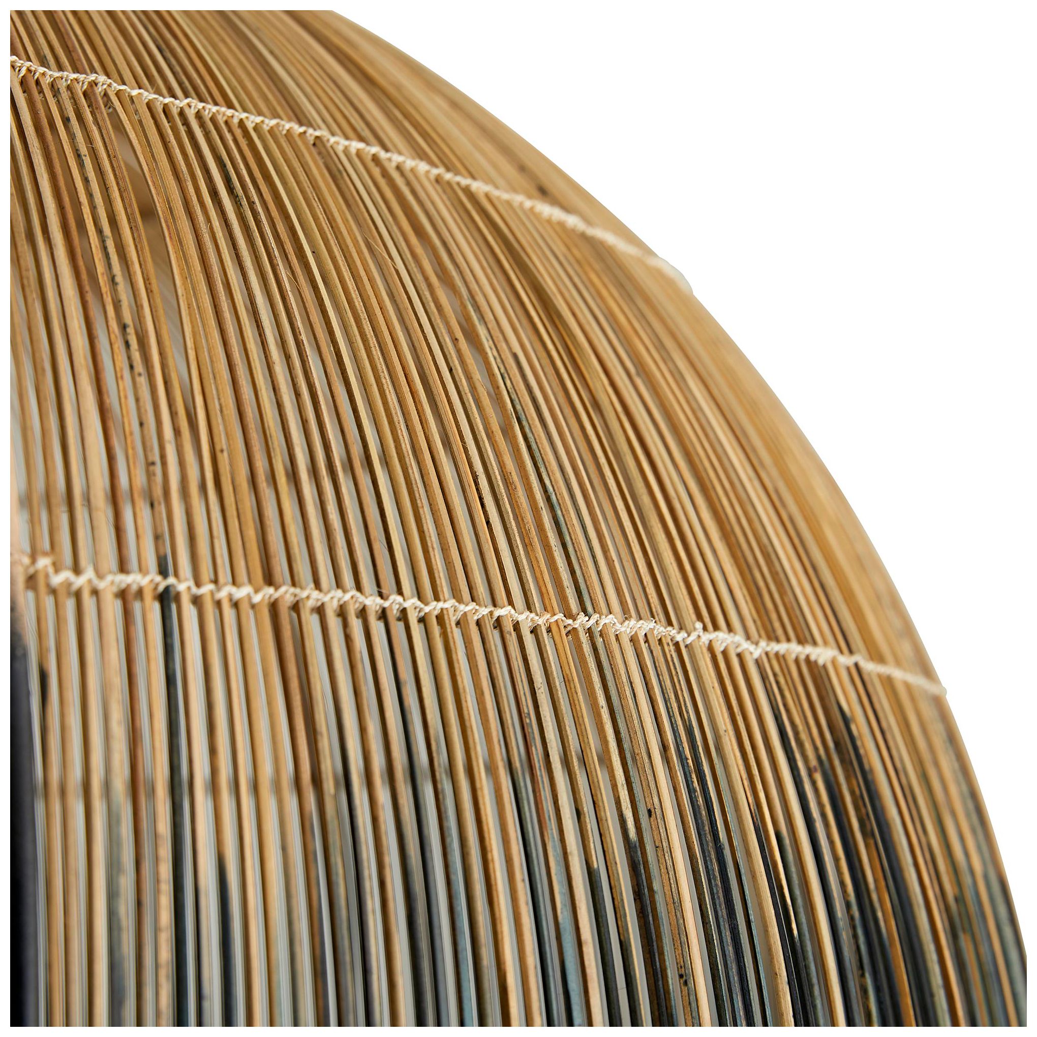 Image 7 Arteriors Home Swami 32" Wide Natural and Black Ombre Dome Chandelier more views