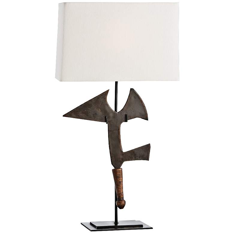 Image 1 Arteriors Home Swazi Iron Table Lamp