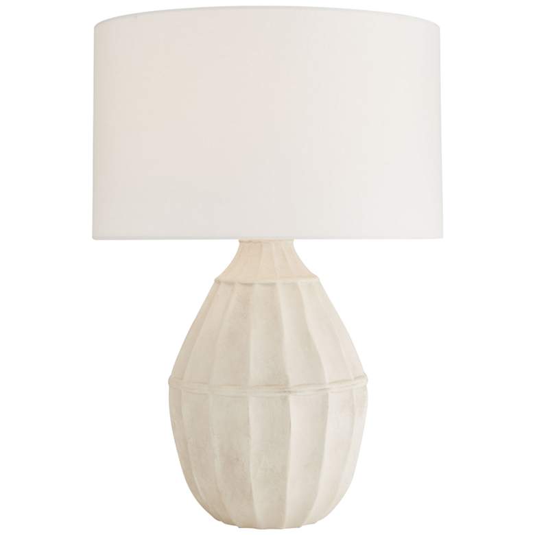 Image 2 Arteriors Home Tangier 30 1/2 inch Egg-Shell Ceramic Gourd Table Lamp