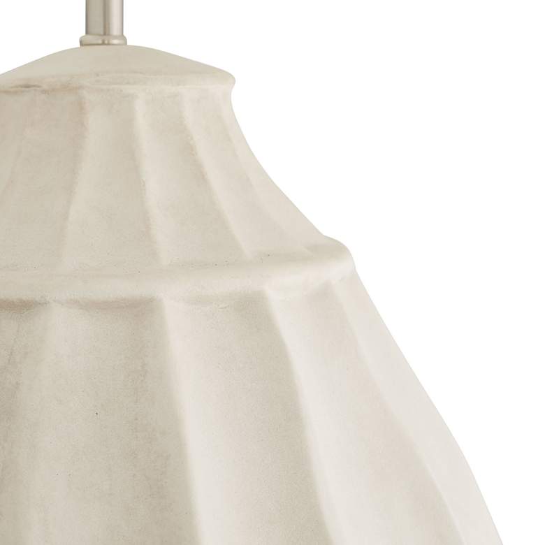 Image 4 Arteriors Home Tangier 30 1/2" Egg-Shell Ceramic Gourd Table Lamp more views