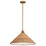Arteriors Home Terrace 21" Wide Gold Steel Pendant Light