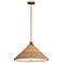 Arteriors Home Terrace 21" Wide Gold Steel Pendant Light