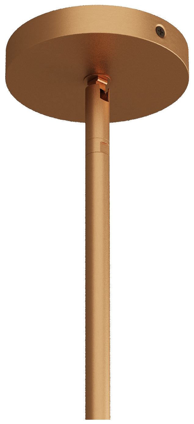 Image 6 Arteriors Home Terrace 21" Wide Gold Steel Pendant Light more views