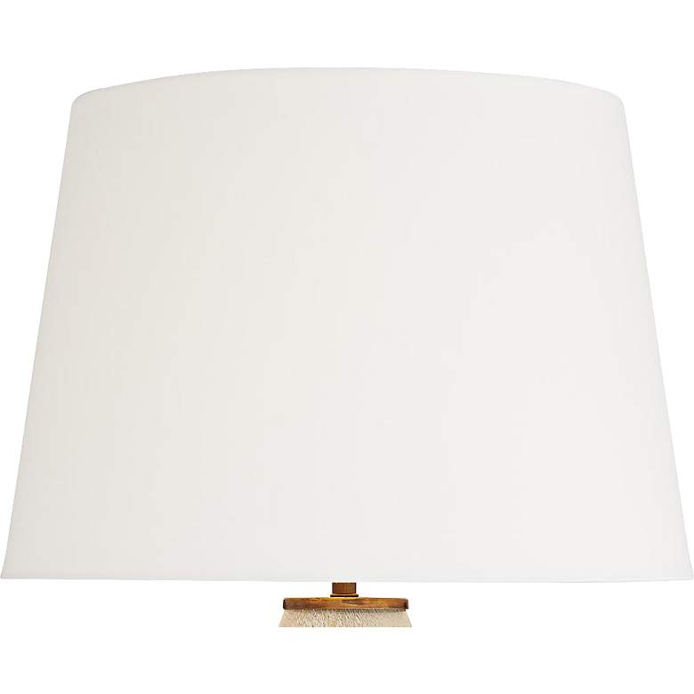 Image 2 Arteriors Home Tiber 30" Seeded Smoke Ombre Glass Table Lamp more views