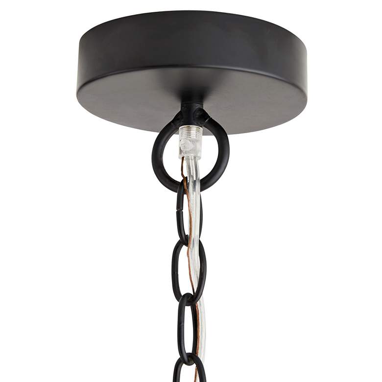 Image 4 Arteriors Home Tilda 21 inch Wide Black Chandelier more views