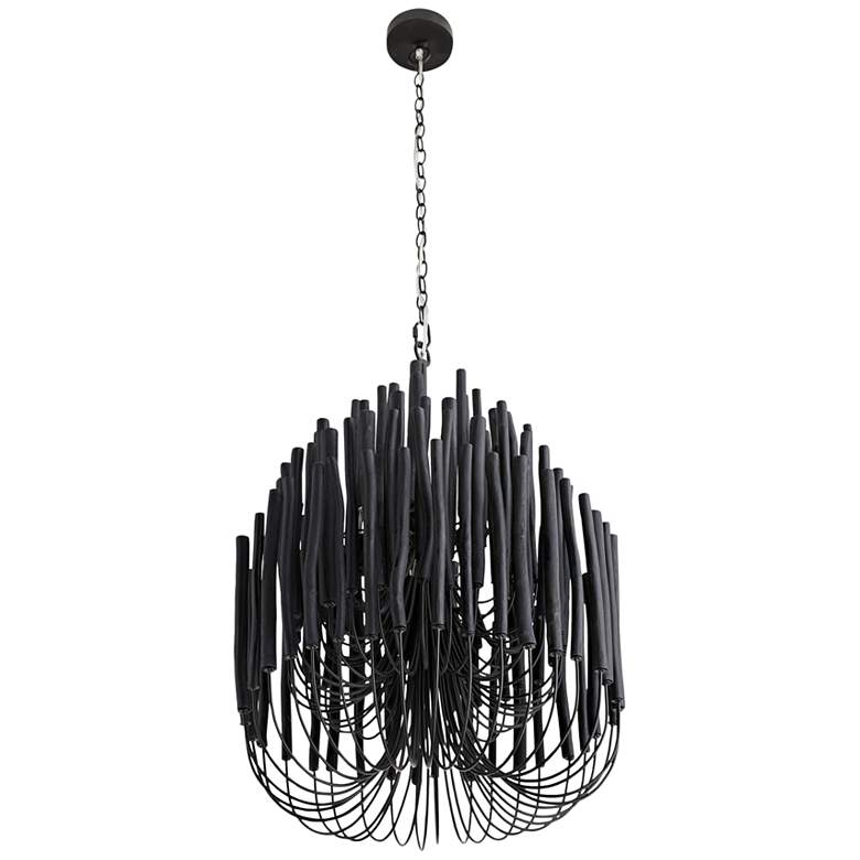 Image 5 Arteriors Home Tilda 21" Wide Black Chandelier more views