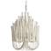 Arteriors Home Tilda 21" Wide Whitewash Wood Chandelier