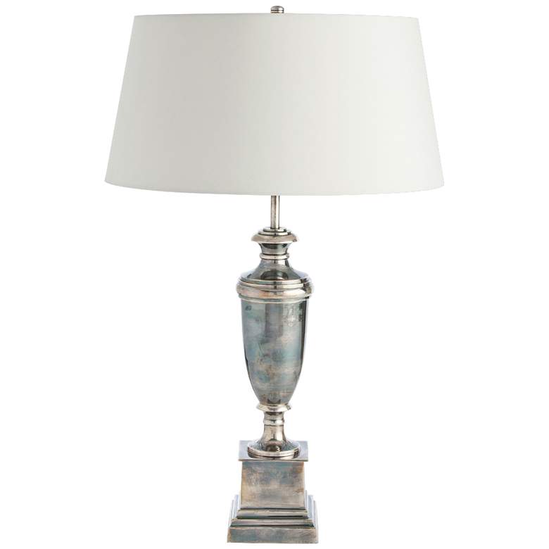 Image 1 Arteriors Home Townsend Vintage Silver Trophy Table Lamp