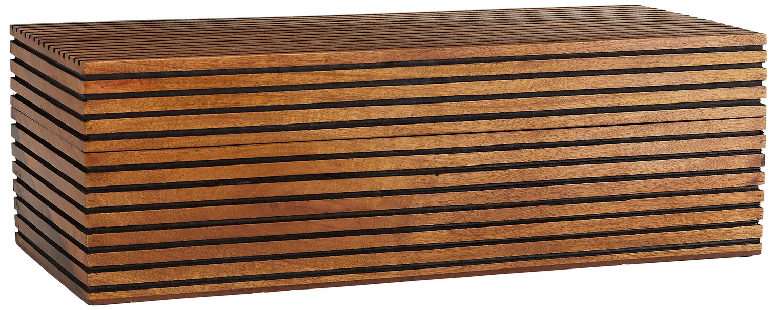 Image 2 Arteriors Home Trinity Light Brown Wood Boxes Set of 2 more views