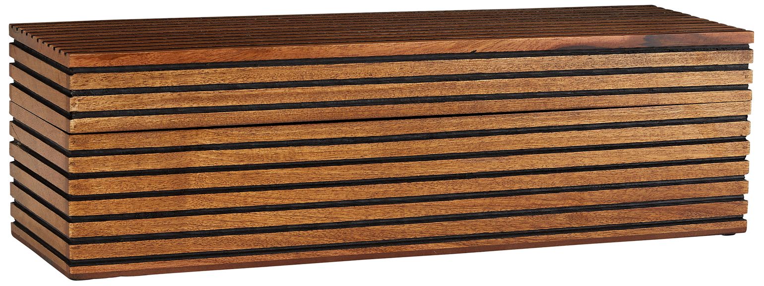 Image 4 Arteriors Home Trinity Light Brown Wood Boxes Set of 2 more views