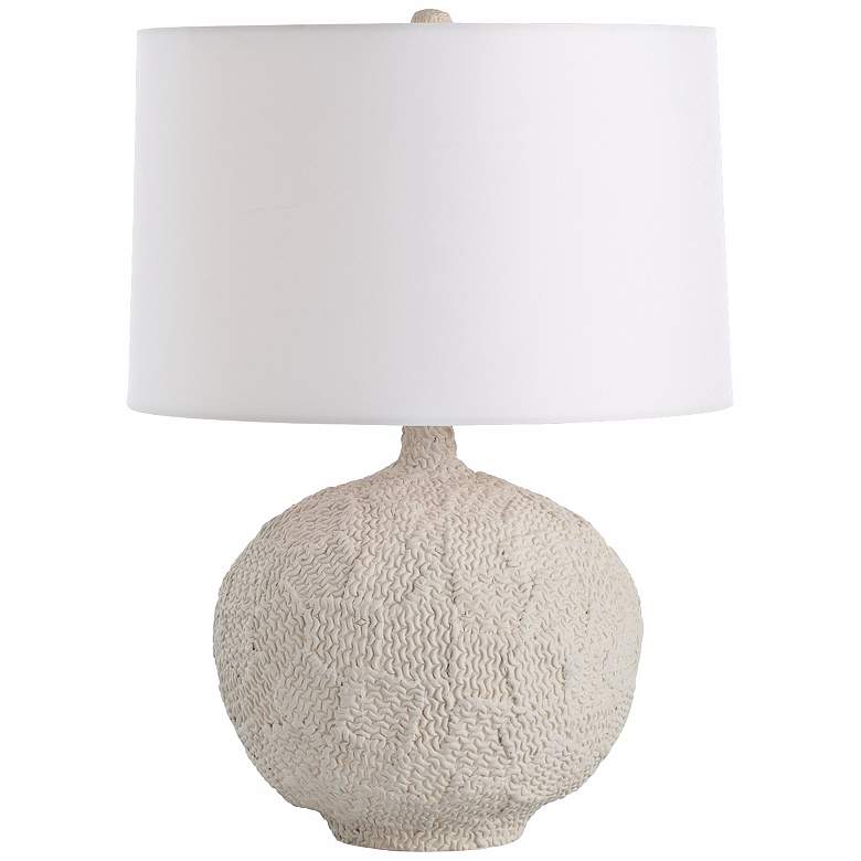 Image 1 Arteriors Home Tully Patchwork Knit Porcelain Table Lamp