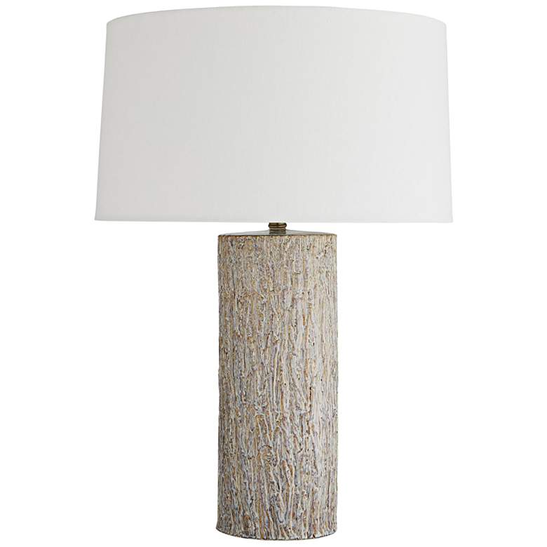 Image 1 Arteriors Home Valpreso Frosted Sand Dune Ceramic Table Lamp