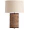 Arteriors Home Vern Rope and Rusted Iron Table Lamp
