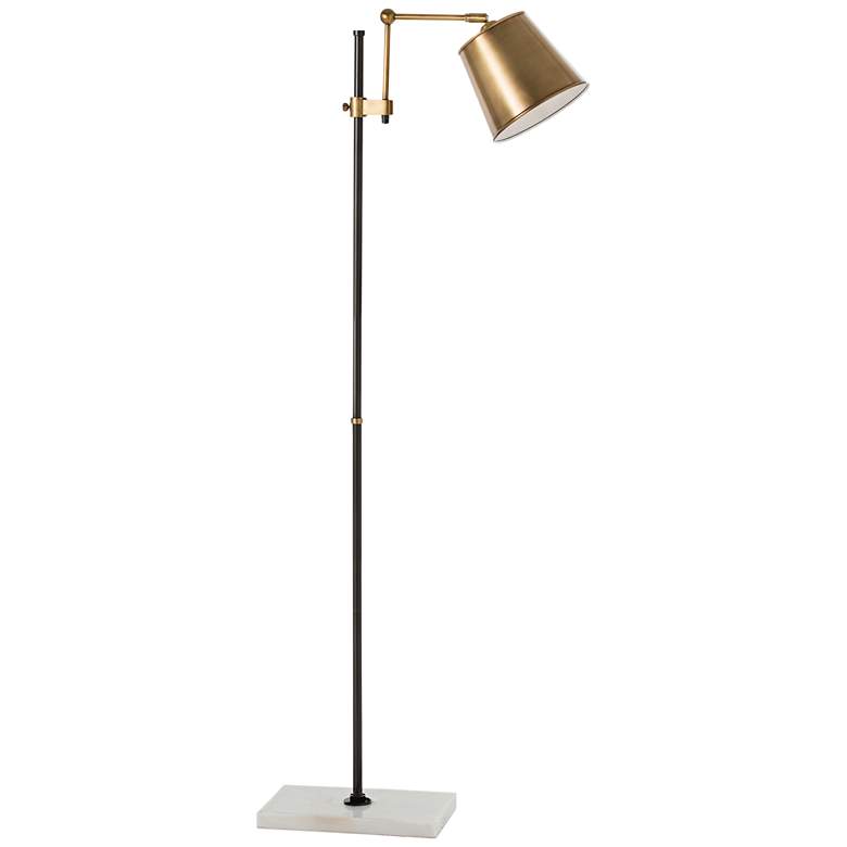 Image 1 Arteriors Home Watson Bronze Steel Adjustable Floor Lamp
