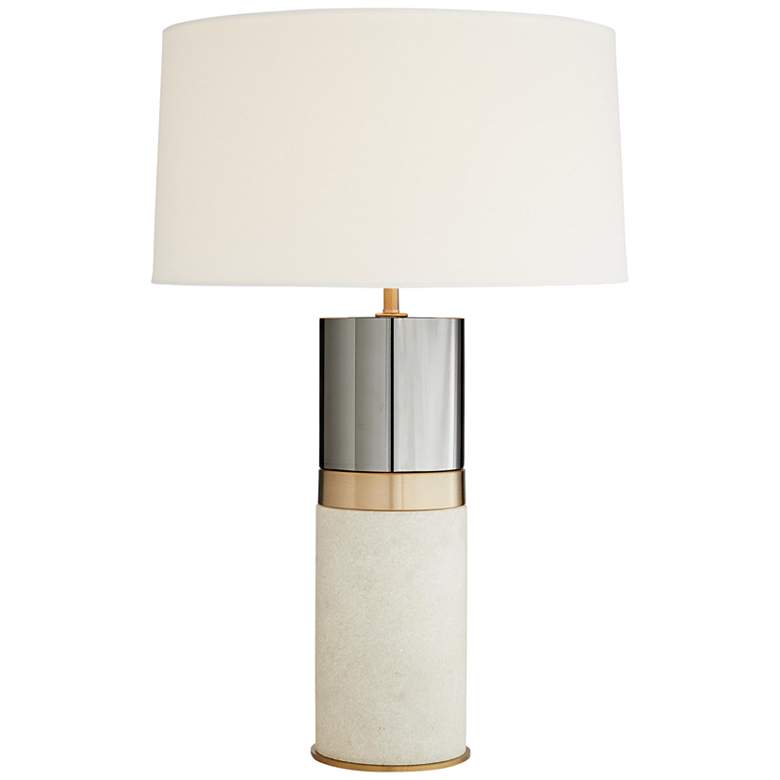 Image 2 Arteriors Home Whitman 30" Crystal and Faux Marble Table Lamp