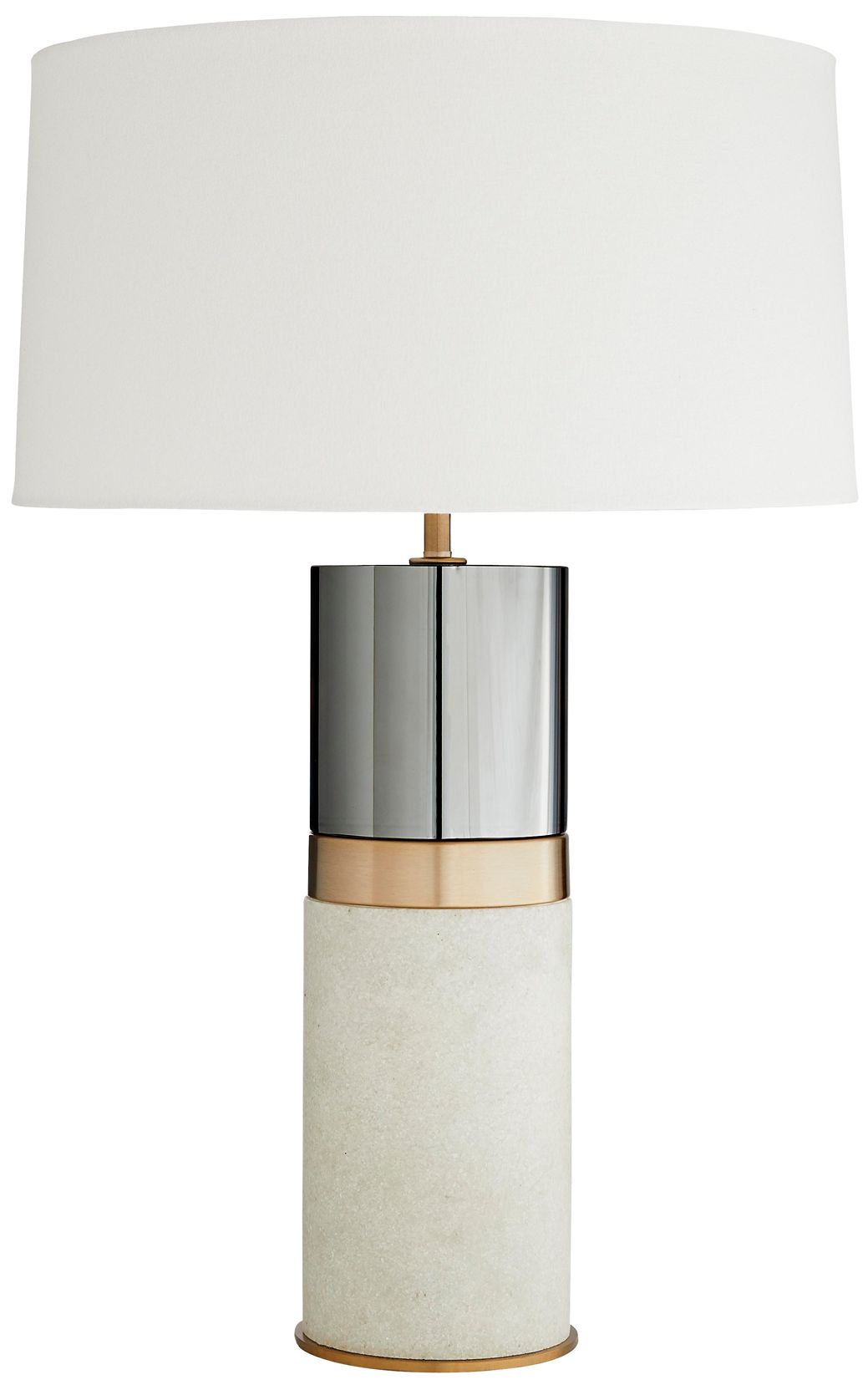 Image 5 Arteriors Home Whitman 30" Crystal and Faux Marble Table Lamp more views