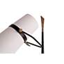 3_Arteriors Home Yasmin 69" High Black and Brass Modern Floor Lamp more views