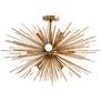 Arteriors Home Zanadoo 30"W Antique Brass Fixed Chandelier