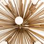 3_Arteriors Home Zanadoo 30"W Antique Brass Fixed Chandelier more views