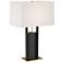 Arteriors Home Zory 30" Brass and Charcoal Black Modern Table Lamp
