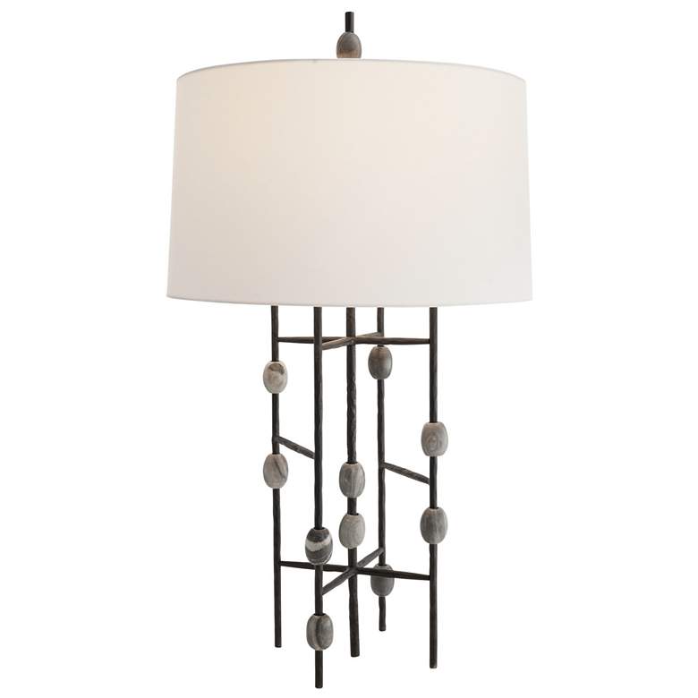 Image 1 Arteriors Howes Iron Lamp Natural Iron