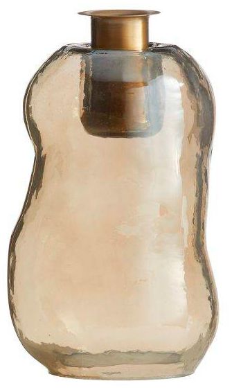 Image 4 Arteriors  Hughes Candleholders, Set of 2 Smoke Luster Gold Gray more views