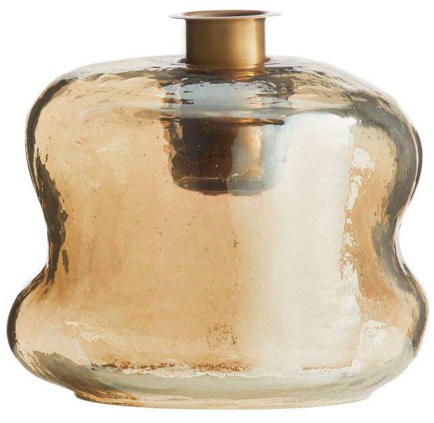 Image 5 Arteriors  Hughes Candleholders, Set of 2 Smoke Luster Gold Gray more views